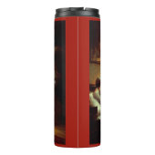 Kerst Carol Ghost van Kerstmis cadeau Thermosbeker (Achterkant)