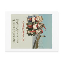 Kerst Caroling Cats Duluth Minnesota