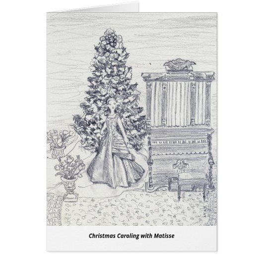 Kerst Caroling met Matisse (Voorkant)