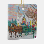 Kerst Carriage Ornament (Rechts)