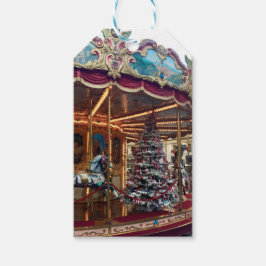 Kerst Carrousel Cadeau Labels Cadeaulabel