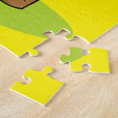 Kerst Carton Honden Legpuzzel (Zijkant)