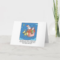 Kerst Cartoon Sinterklaas Ziek