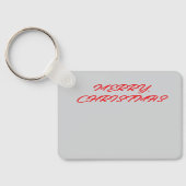kerst Cartoon Sleutelhanger (Achterkant)