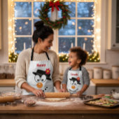 Kerst Cartoon Sneeuwman Schort