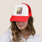 Kerst Casino Stijl trucker hoed Pet (In situ)