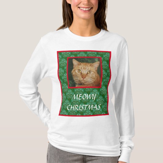 Kerst CAT Zweet shirt (Voorkant)