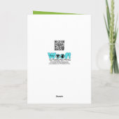 Kerst - Cavalier King Charles Spaniel - Spence Feestdagen Kaart (Achterkant)