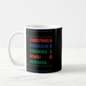 Kerst Chanoeka Kwanzaa Diwali Ramadan Funny Ug Koffiemok (Links)