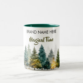 Kerst Charm Mok • Voeg Uw Merknaam Toe