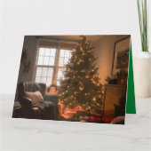 Kerst Charme Kaart (Voorkant)