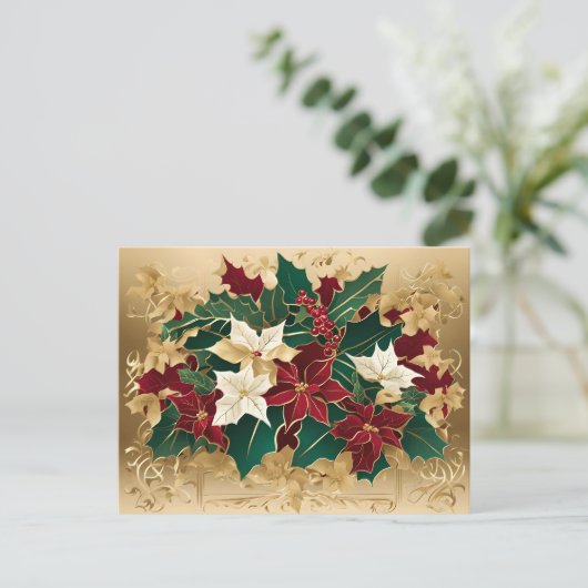 kerst-cheer-briefkaart briefkaart (Staand voorkant)