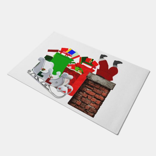 Kerst Cheer deurmat (Schuin)