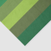 Kerst Cheer Green Stripes Vakantie Tissue Papier (Detail)