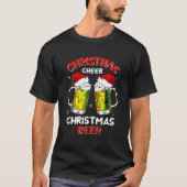 Kerst Cheer Kerstbier Xmas Tree Lights Me T-shirt (Voorkant)