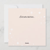 Kerst Cheer met Hot Cocoa Mok Feestdagenkaart (Achterkant)