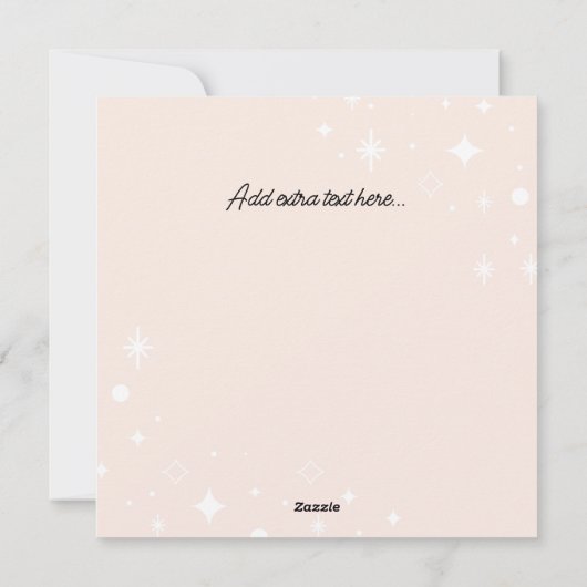 Kerst Cheer met Hot Cocoa Mok Feestdagenkaart (Achterkant)