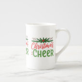 Kerst Cheer Specialty Bone China Mok Ontwerp (Rechts)