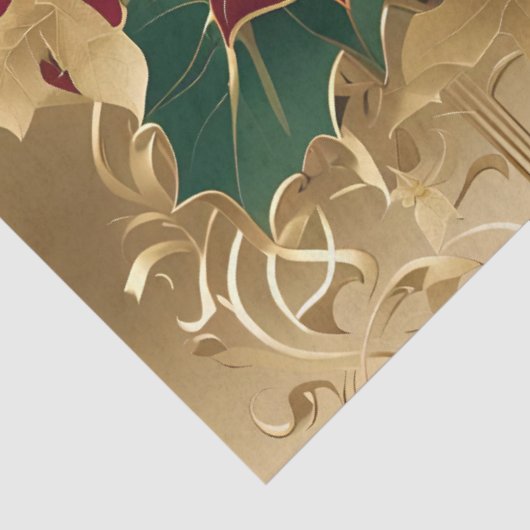 Kerst Cheer tissuepapier (Detail)