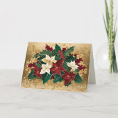 kerst-cheer-wenskaart feestdagen kaart (Voorkant)