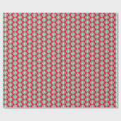 Kerst Cheetahs Cadeaupapier (Vlak)
