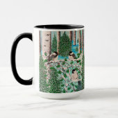 Kerst Chickadee Chatter Cup Mok (Links)