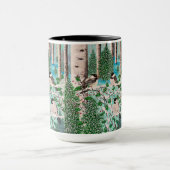 Kerst Chickadee Chatter Cup Mok (Midden)