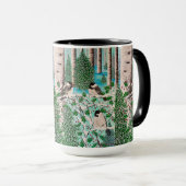 Kerst Chickadee Chatter Cup Mok (Voorkant rechts)