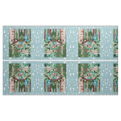 Kerst Chickadee Chatter Fabric 2 Stof (Yard (91,4 cm))