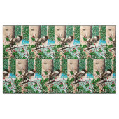 Kerst Chickadee Chatter Stof 5 (Yard (91,4 cm))
