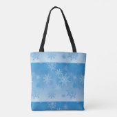 Kerst Chickadee Chatter Tote Bag (Achterkant)