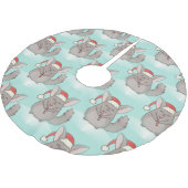kerst : chillas xmas tree skirt kerstboom rok (Gekanteld)