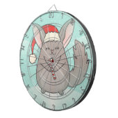 kerst chinchillas dartbord (Voorkant Rechts)