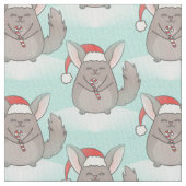 kerst - chinchillas xmas - stof (Close Up)