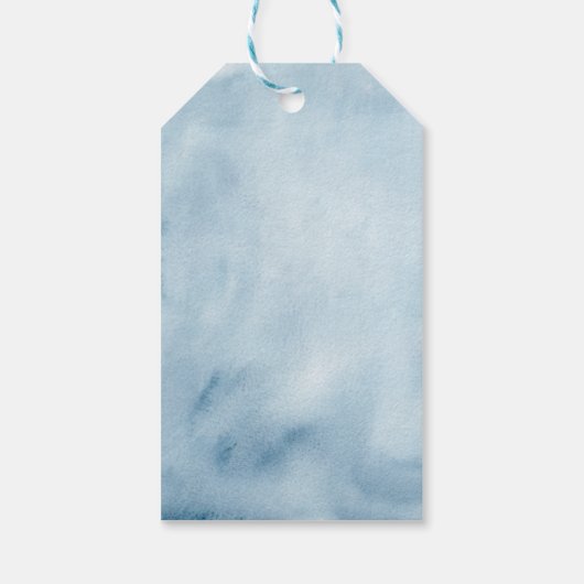 Kerst Chinoiserie Vrolijk en licht vakantie Label Cadeaulabel (Achterkant)