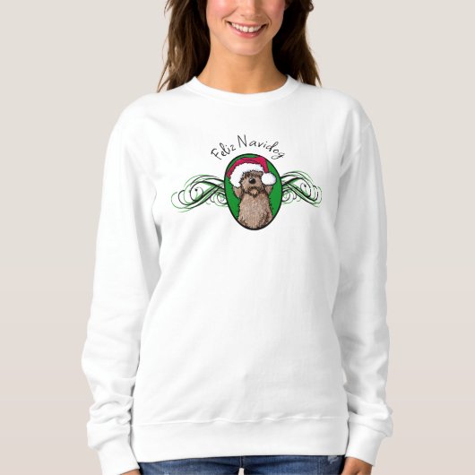 Kerst Chocolade Doodle Trui (Voorkant)