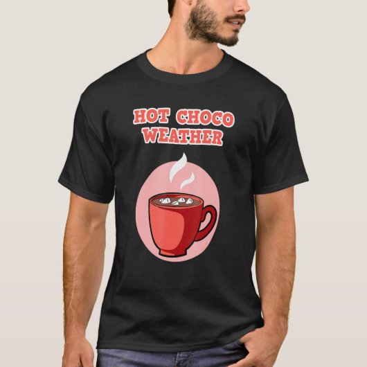 Kerst Chocolade Shirt voor Vrouwen Hot Choco Wea (Voorkant)