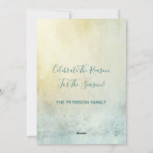 Kerst Christelijk Maria, Jozef en Jezus Christus Feestdagenkaart (Achterkant)