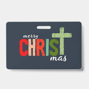 Kerst Christelijke tekst Inspirerend Badge