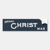 Kerst Christelijke tekst Inspirerend Bumpersticker (Voorkant)