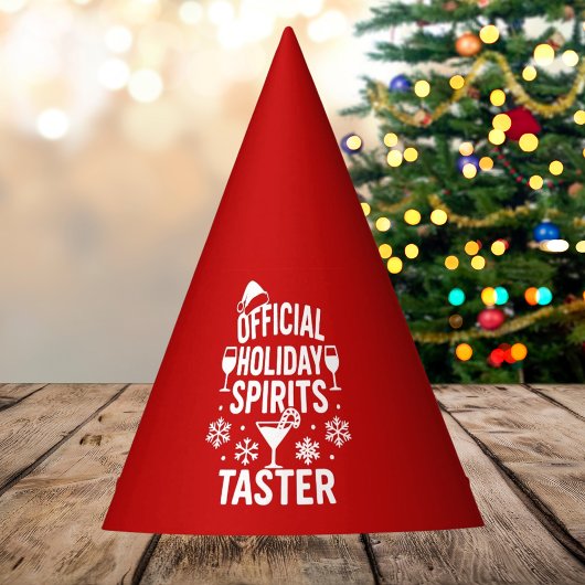 Kerst citaat grappige feestgeesten proever rode feesthoedjes