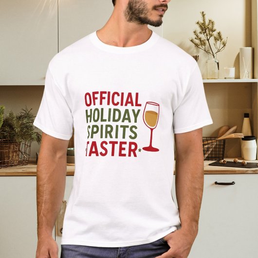 Kerst citaat grappige feeststemming proefpersoon t-shirt