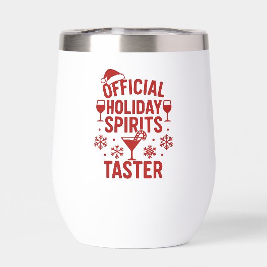 Kerst citaat grappige feeststemming proever rode (Achterkant)