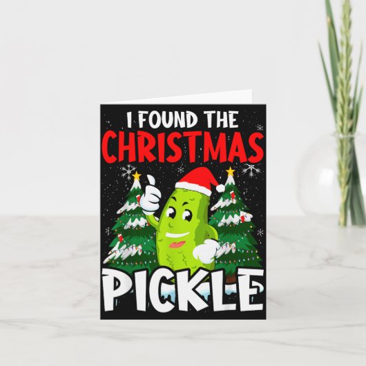 Kerst Ckle Liefhebber Cadeau Co. Ik Heb De Kerst Kaart (Voorkant)