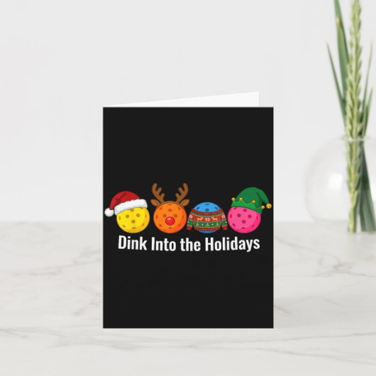 Kerst Cklebal Kerstman Rendier Elf Lelijk Kerst Tr Kaart (Voorkant)