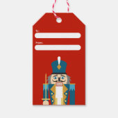 Kerst Classic Notenkraker Gift Label Cadeaulabel (Voorkant)