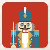 Kerst Classic Notenkraker Onderzetter (Voorkant)