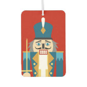 Kerst Classic Notenkraker Onderzetter Luchtverfrisser (Voorkant)