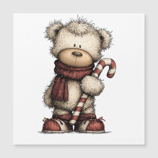 Kerst Clipart Collectie | Teddydier  (Voorkant)
