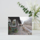 Kerst CNW Depot Briefkaart (Staand voorkant)